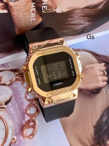 G-shock Gm G993 Rosegold Black Belt Watch