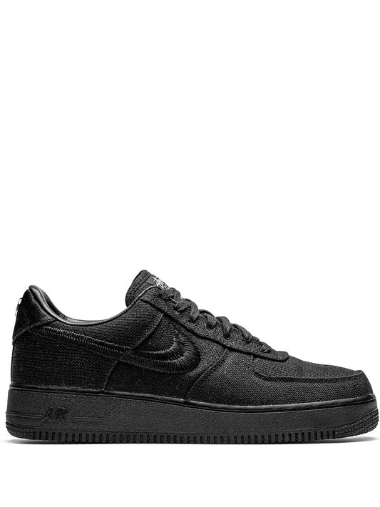 Custom Airforce 1 Black Leather Rope