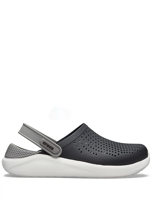 Crocs Men Literide Clog Black and white