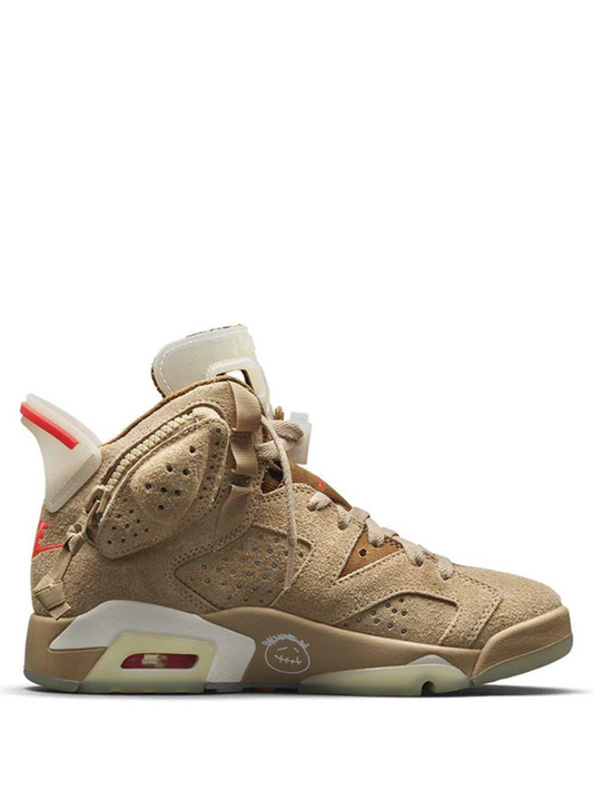 Travis Scott x Air Jordan 6 Retro 'British Khaki'