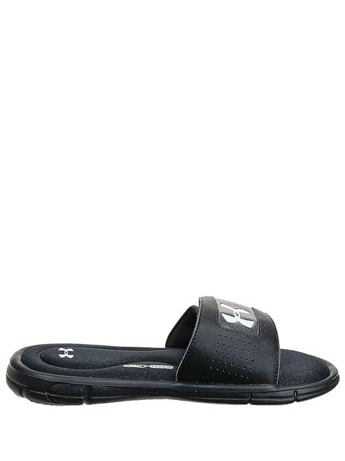 Under Armour lignite flip flop all Black