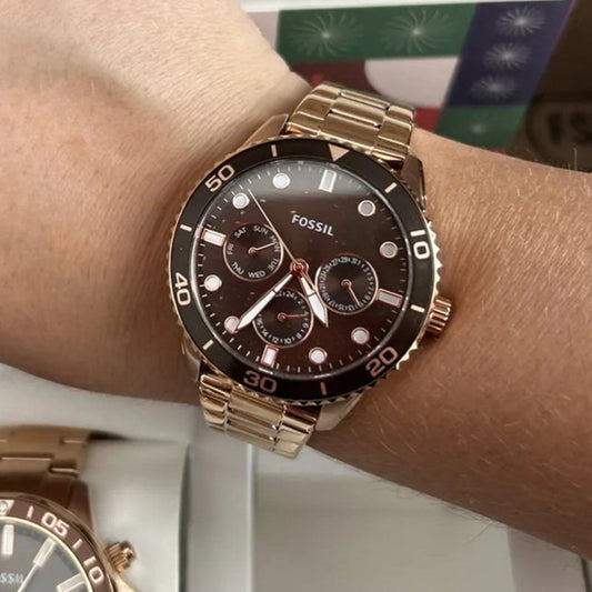 Fossil Banon Metal Rosegold