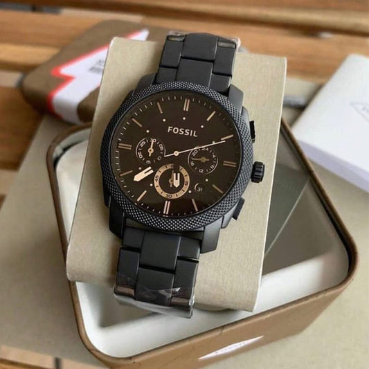 Fossil Fs4682 Metal Black Watch