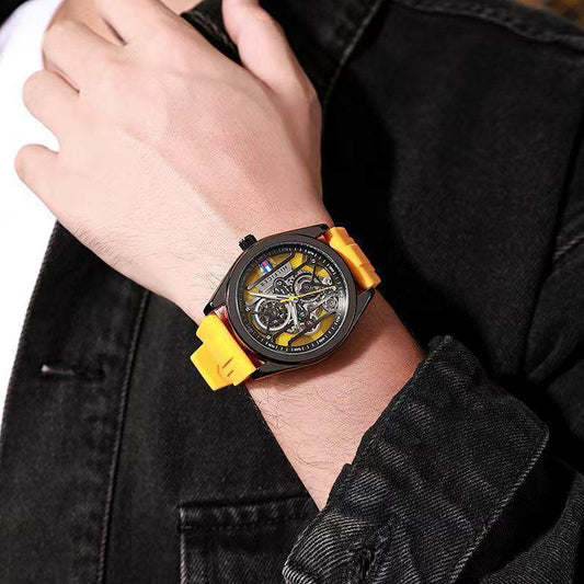 Tommy Hilfiger Yellow Silicon watch