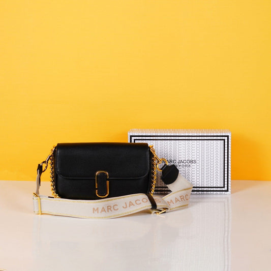 The J Marc Shoulder Bag With OG Box & Dust Bag (Black - 115)