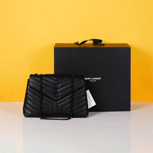 Shoulder Bag With OG Magnetic Box & Dust Bag (Black )