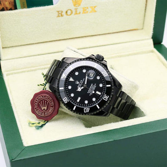 Rolex Submariner Black Metal Watch